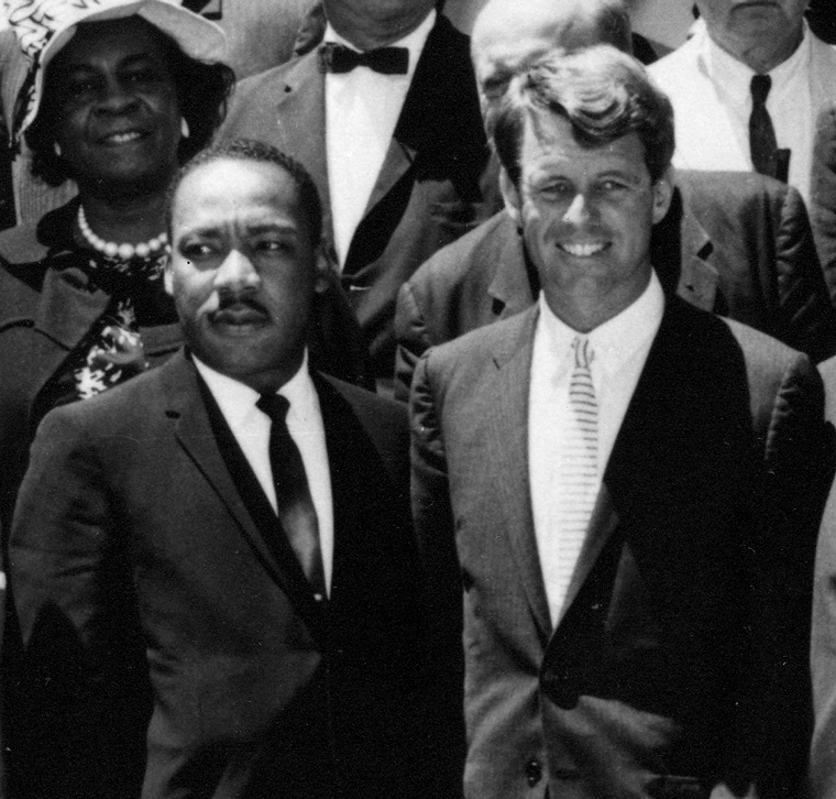 Martin Luther King Jr. and Robert Kennedy