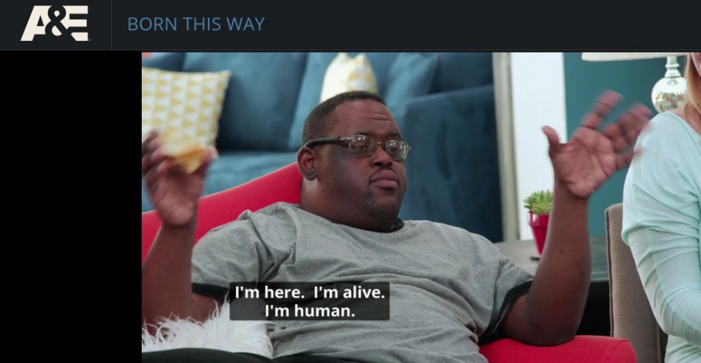 I'm here. I'm alive. I'm human.
