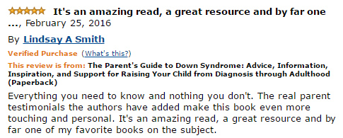 Everything you need to know and nothing you don't. The real parent testimonials the authors have added make this book even more touching and personal. It's an amazing read, a great resource and by far one of my favorite books on the subject.