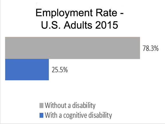 Employment Rate - U.S. Adults 2015 