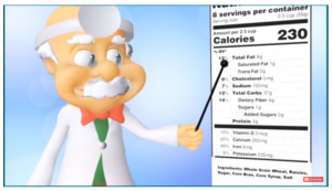 Dr Smarty Nutrition Labels on The Road Scholars for The A to Z Blogging Challenge