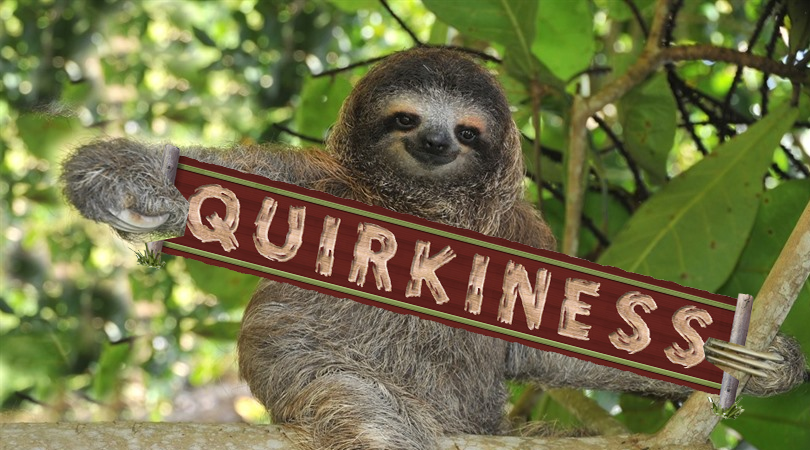 April A to Z Blogging Challenge: Quirkiness
